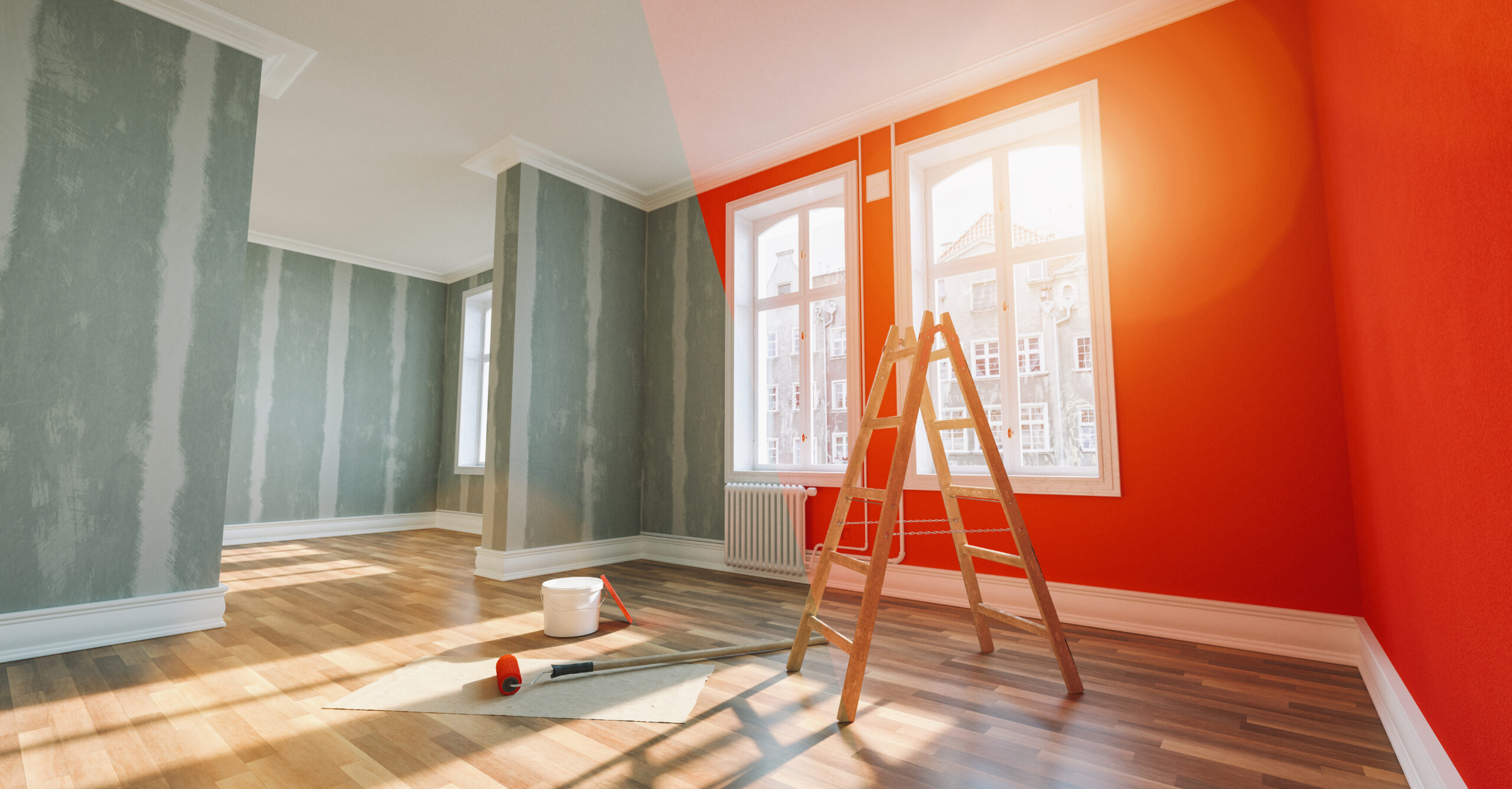 What is interior painting?